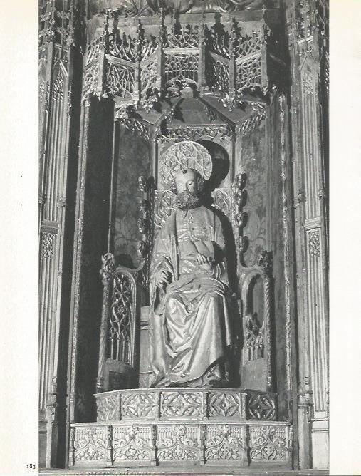 LAMINA 20740: Retablo de San Pedro en la Catedral de Perpiñan