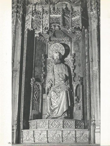 LAMINA 20740: Retablo de San Pedro en la Catedral de Perpiñan