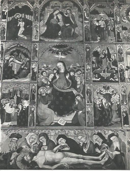 LAMINA 20745: Retablo del Espiritu Santo en Manresa