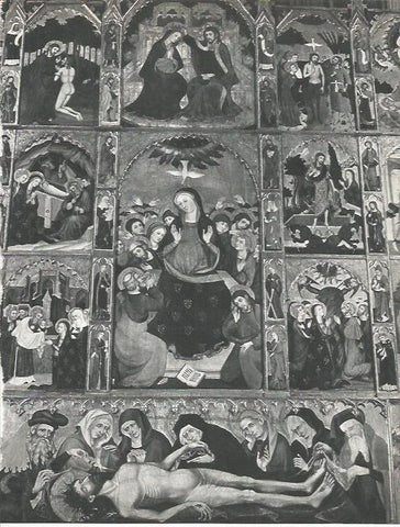 LAMINA 20745: Retablo del Espiritu Santo en Manresa