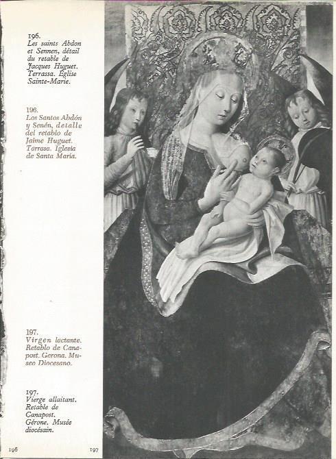 LAMINA 20750: Virgen lactante de Girona