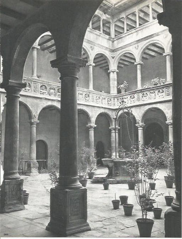 LAMINA 20752: Patio del Colegio de San Lucas en Tortosa