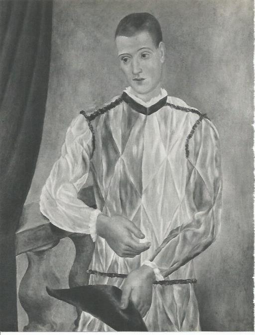 LAMINA 20760: Arlequin, por Picasso