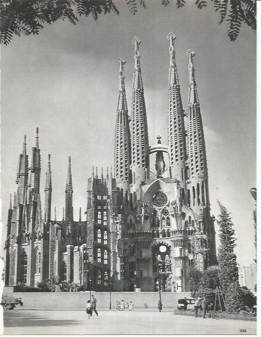 LAMINA 20763: Sagrada Familia en Barcelona
