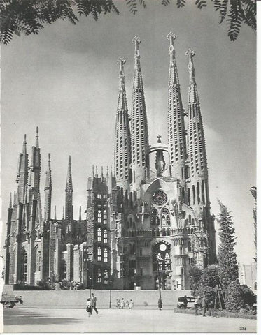 LAMINA 20763: Sagrada Familia en Barcelona