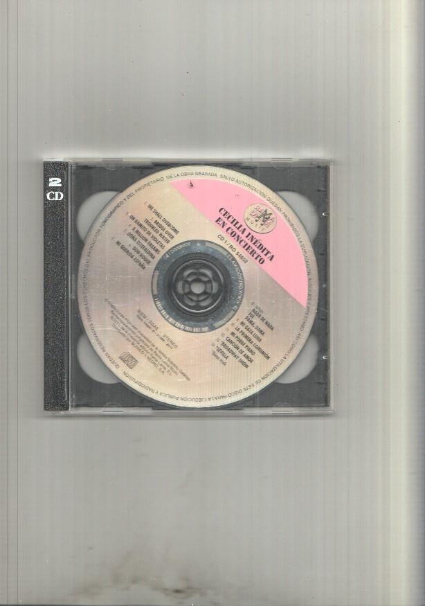 CD Musica: Cecilia inedita en concierto