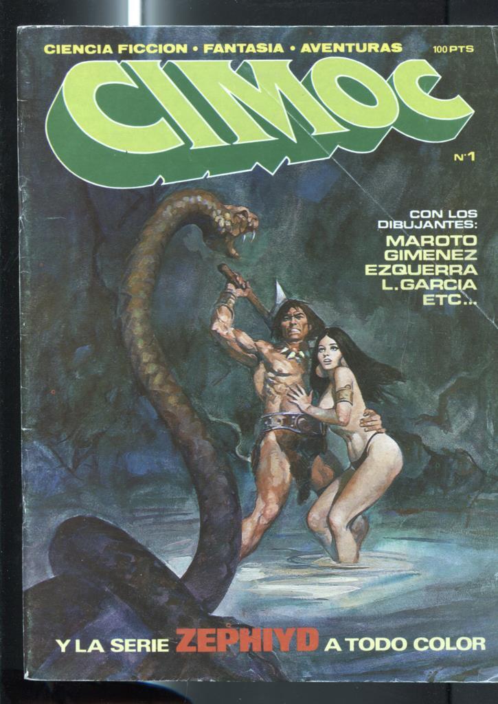 Cimoc de Antonio San Roman numero 01: Korsar