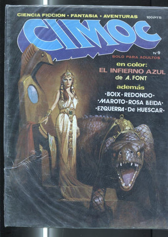 Cimoc de Antonio San Roman numero 09 Perro de Estroncio