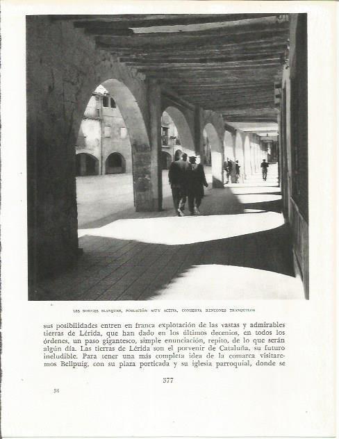 LAMINA 21692: Arcadas de Les Borges Blanques