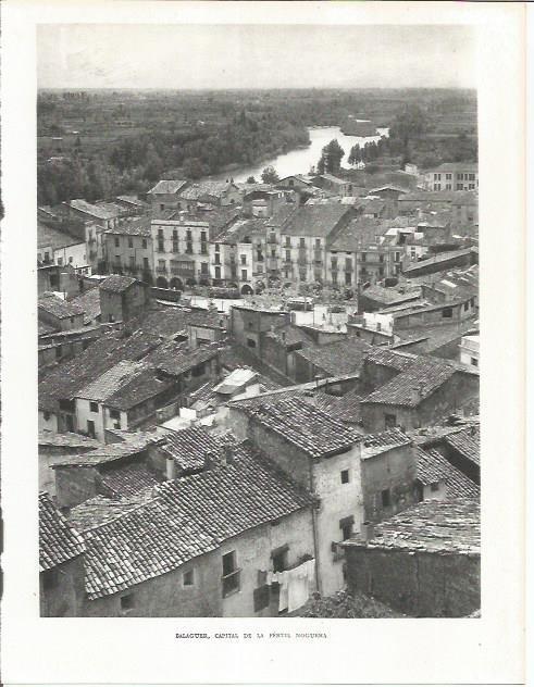 LAMINA 21696: Vista de Balaguer