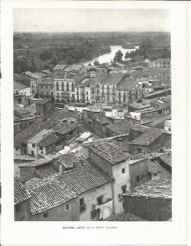 LAMINA 21696: Vista de Balaguer