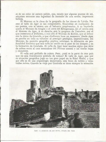 LAMINA 21699: Colegiata de Sant Pere en Ager