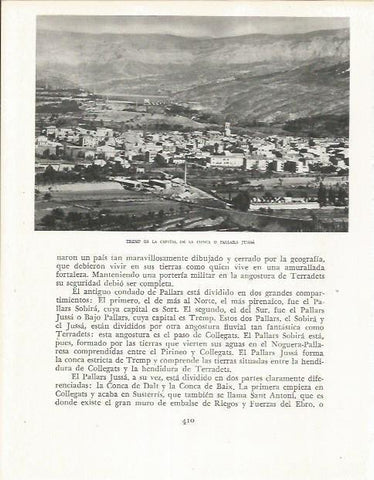 LAMINA 21702: Vista de Tremp