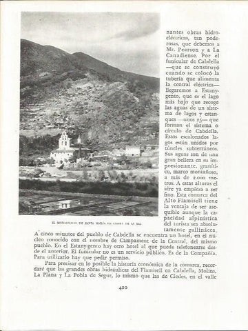 LAMINA 21706: Monasterio de Santa Maria en Gerri de la Sal