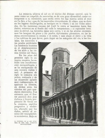 LAMINA 21687: Catedral de la Seu d'Urgell