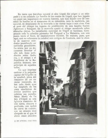 LAMINA 21686: Calle de la Seu d'Urgell