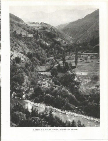 LAMINA 21684: Pueblo y paso de Arseguel