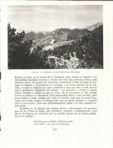 LAMINA 21664: Santuario de Montgrony