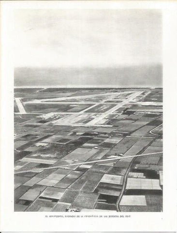 LAMINA 21665: Aeropuerto y huertos del Prat