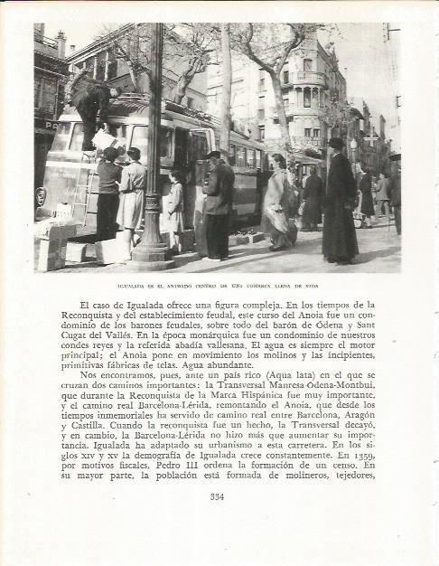 LAMINA 21671: Autobus en Igualada