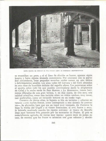 LAMINA 21676: Rincon de Santa Coloma de Queralt