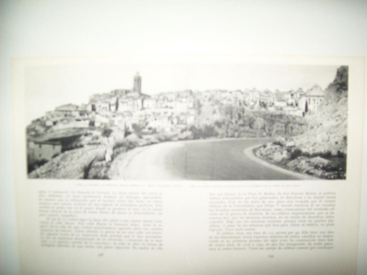LAMINA 21678: Vista de Cervera