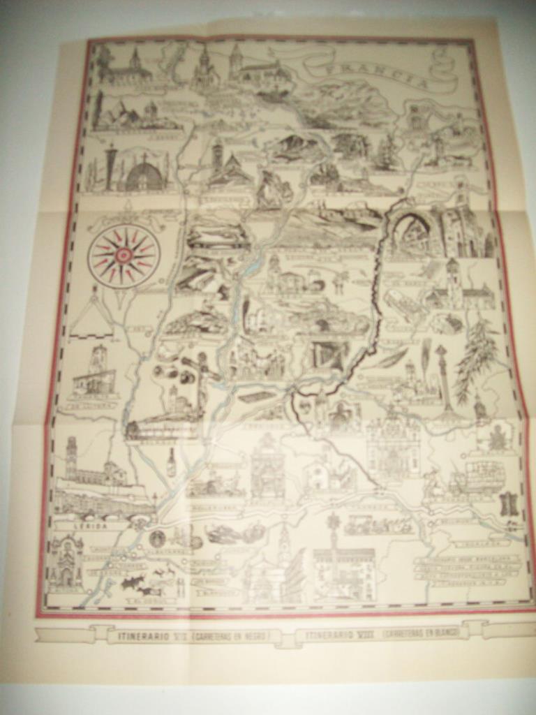 LAMINA 21680: Mapa Itinerario VII y VIII 