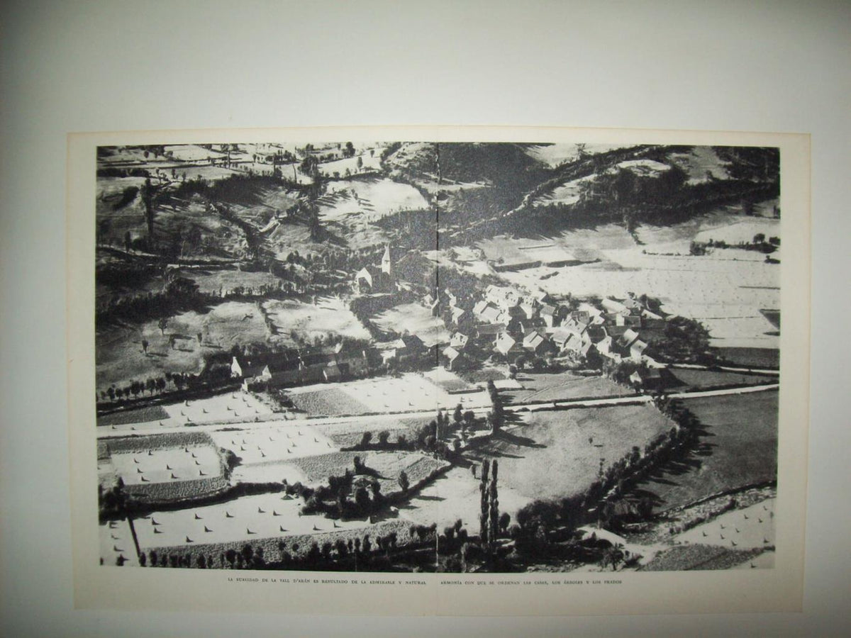 LAMINA 21715: Vista del Valle de Aran