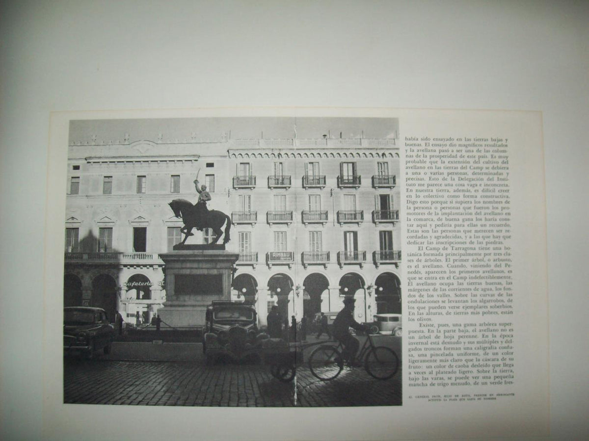 LAMINA 21755: Monumento al General Prim en Reus
