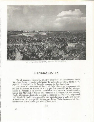 LAMINA 21717: Vista de Vilafranca del Penedes