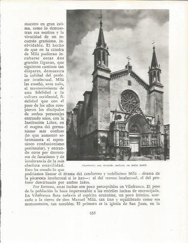 LAMINA 21719: Iglesia de Santa Maria de Vilafranca del Penedes