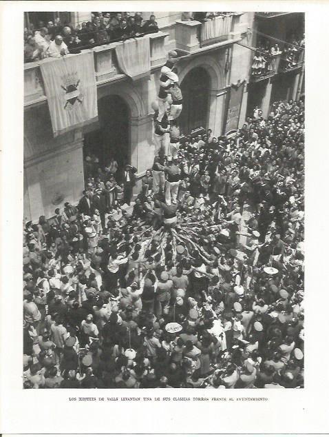 LAMINA 21723: Xiquets de Valls 