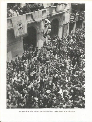 LAMINA 21723: Xiquets de Valls 