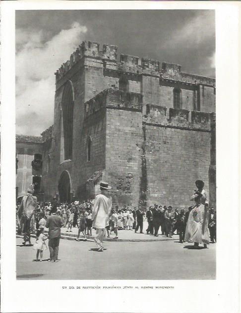 LAMINA 21726: Fiesta en el Monasterio de Santes Creus