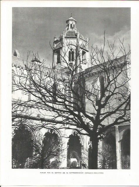 LAMINA 21731: Detalle del Monasterio de Poblet