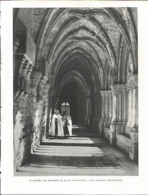 LAMINA 21732: Claustro del Monasterio de Poblet