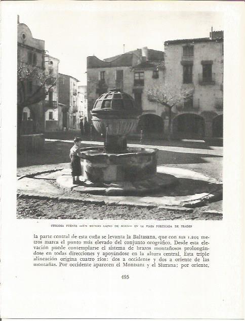 LAMINA 21736: Fuente en Prades