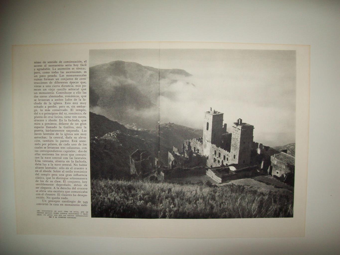 LAMINA 21581: Monasterio de Sant Pere de Roda