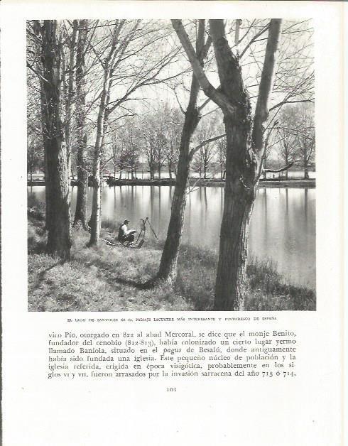 LAMINA 21585: Lago de Banyoles