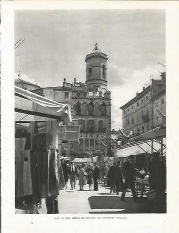 LAMINA 21590: Mercado en Olot