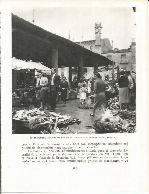 LAMINA 21593: Mercado en Granollers
