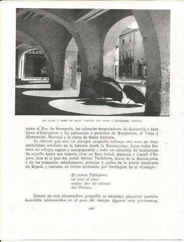 LAMINA 21587: Plaza de Besalu