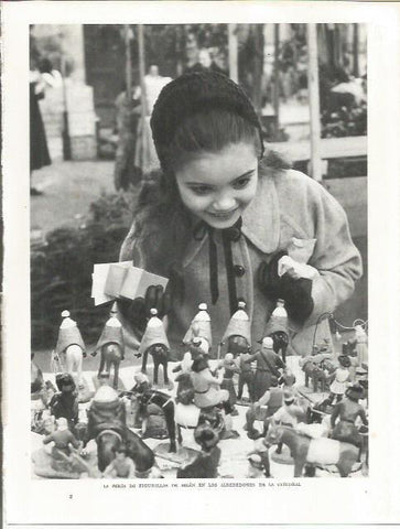 LAMINA 21549: Feria de Navidad en Barcelona