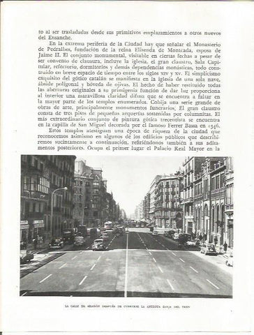 LAMINA 21552: Calle Aragon en Barcelona