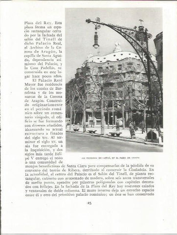 LAMINA 21553: La Pedrera de Gaudi en Barcelona