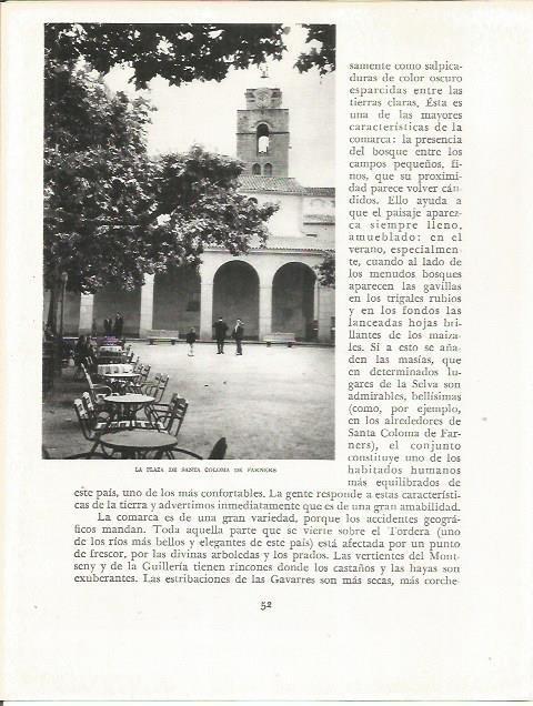 LAMINA 21560: Plaza de Santa Coloma de Farners