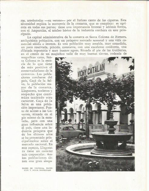 LAMINA 21561: Balneario de Vichy Catalan en Caldes de Malavella