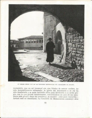 LAMINA 21565: Entrada lateral de la Catedral de Girona