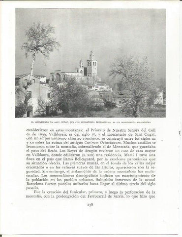 LAMINA 21634: Monasterio de Sant Cugat