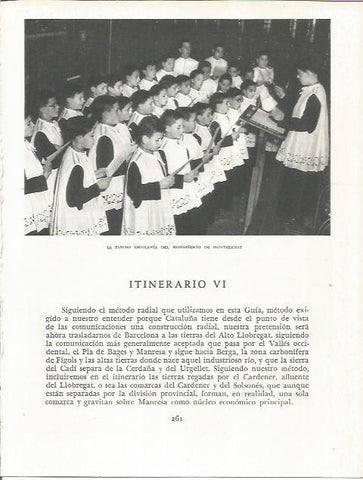 LAMINA 21642: Escolania del Monasterio de Montserrat